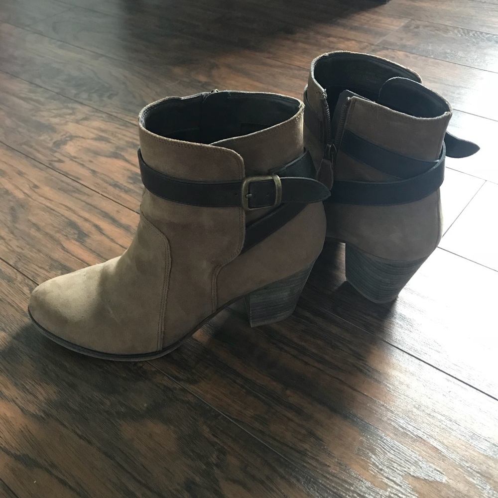 Franco Sarto block heal Danela bootie